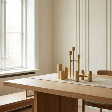 Trio Brass Candlestick Collection