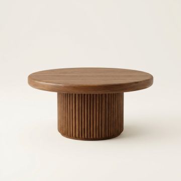Fluted Coffee Table